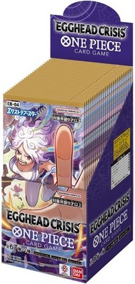 PSL ONE PIECE Card Game Extra Booster EGGHEAD CRISIS EB-04 Sealed