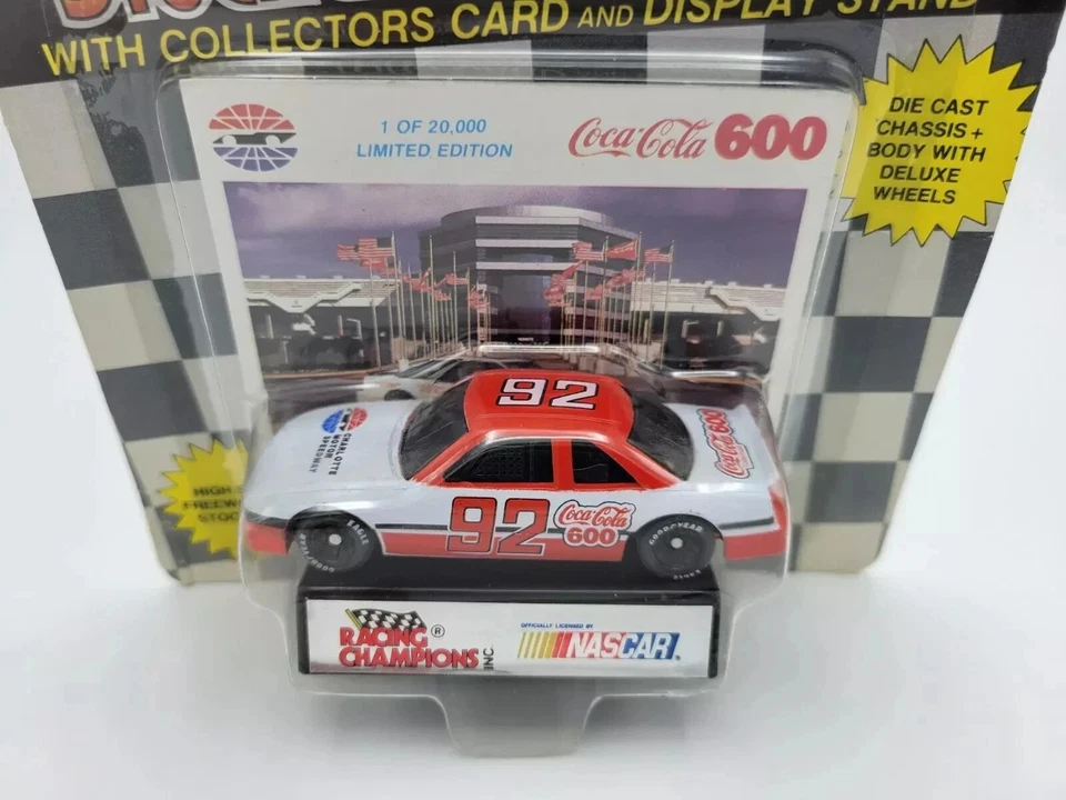 1992 NASCAR Racing Champions Charlotte Coca Cola 600  1/64 1 of 20,000 - Image 2 of 4
