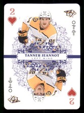 2022-23 O-Pee-Chee Playing Cards #2HEARTS Tanner Jeannot