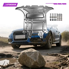 Steel Engine Splash Shield For Audi A5 2009-2017 Under Engine Cover Guard