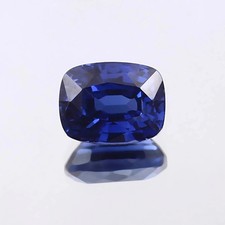 14 Ct Natural Ceylon Blue Sapphire Cushion Cut Certified Loose Gemstone
