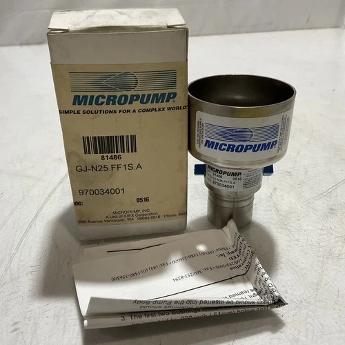 MICROPUMP 81486 GJ-N25.FF1S.A MAGNETIC  DRIVE  GEAR  PUMP  N3M
