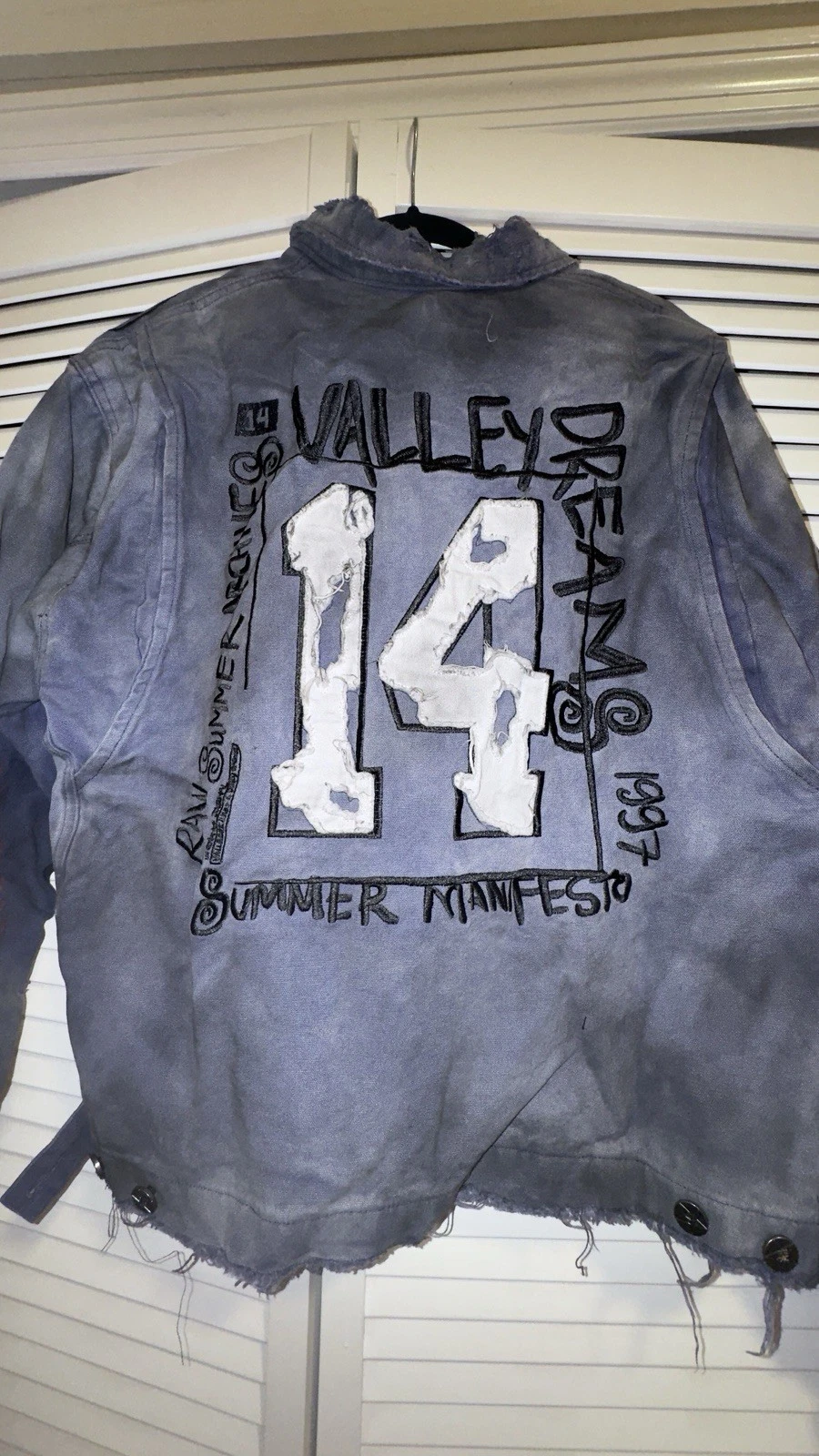 Valley Forever Jacket DESTRUCTION WORK JACKET [INDIGO! image 5