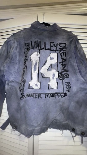 Valley Forever Jacket DESTRUCTION WORK JACKET [INDIGO! image 5