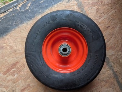 Premium 13x6.5-6 Flat Free Tire & Wheel for Zero Turn Mower Flatfree