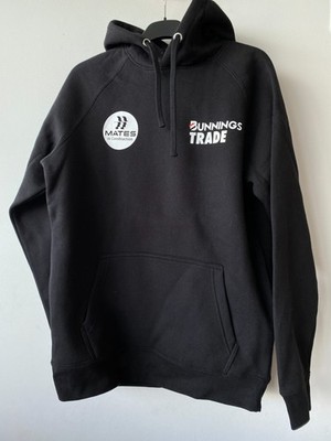 New Bunnings Trade Hoodie Hoodies Jumper Mates In Construction Black Size XL