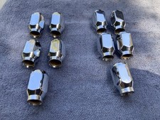 Original 1960s Hurst Wheel Thin Shank Lug Nuts - Set Of 10
