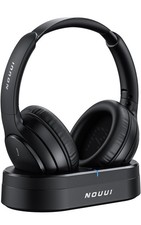 Wireless Headphones for TV Seniors with Versatile Transmitter Charging Base