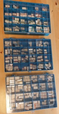 Aquarellfarben Winsor & Newton und Schmincke - über 400 Näpfe (90% 1/1 Größe)