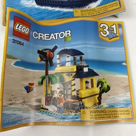 LEGO CREATOR: Island Adventures (31064) original box manuals pieces Incomplete ￼