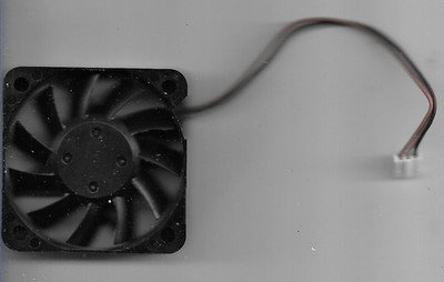 Lüfter 5 X 5 X 1,5 12 Volt Gleichstrom 2 Geschwindigkeiten Ventilator Gebläse