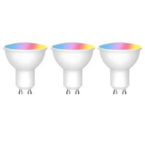 Tuya WiFi GU10 6W 220V Dimmable LED Smart Bulb Contrôle de la voix pour Smart Home