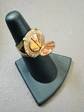 1951 Captain Video Secret Seal Brass Ring Flap Intact With ID Card