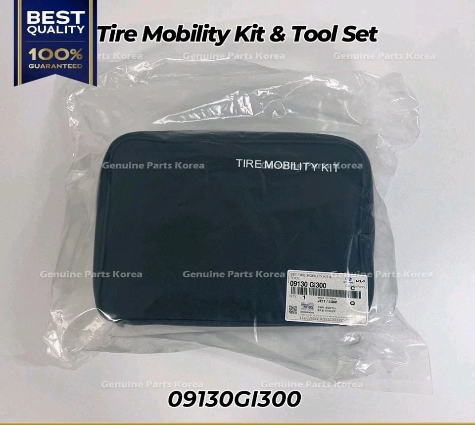 ⭐Genuino⭐ NUEVO Kit de Movilidad de Neumáticos y Juego de Herramientas 09130GI300 Hyundai Ioniq 5 Foto 3 de 4