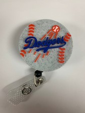 Los Angeles Dodgers 3D Printed Retractable Badge Reel