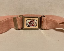 Vintage 1980 American Greetings Strawberry Shortcake Childs Belt w/ Magnet Clasp