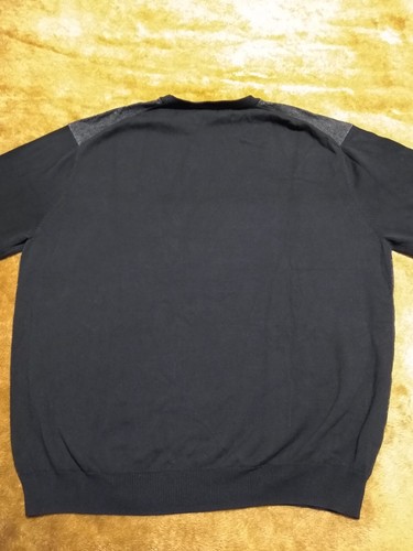 Perry Ellis Sweater Men's XL Black/Gray/ Principles Long Sleeve New with Tags - Picture 9 of 9