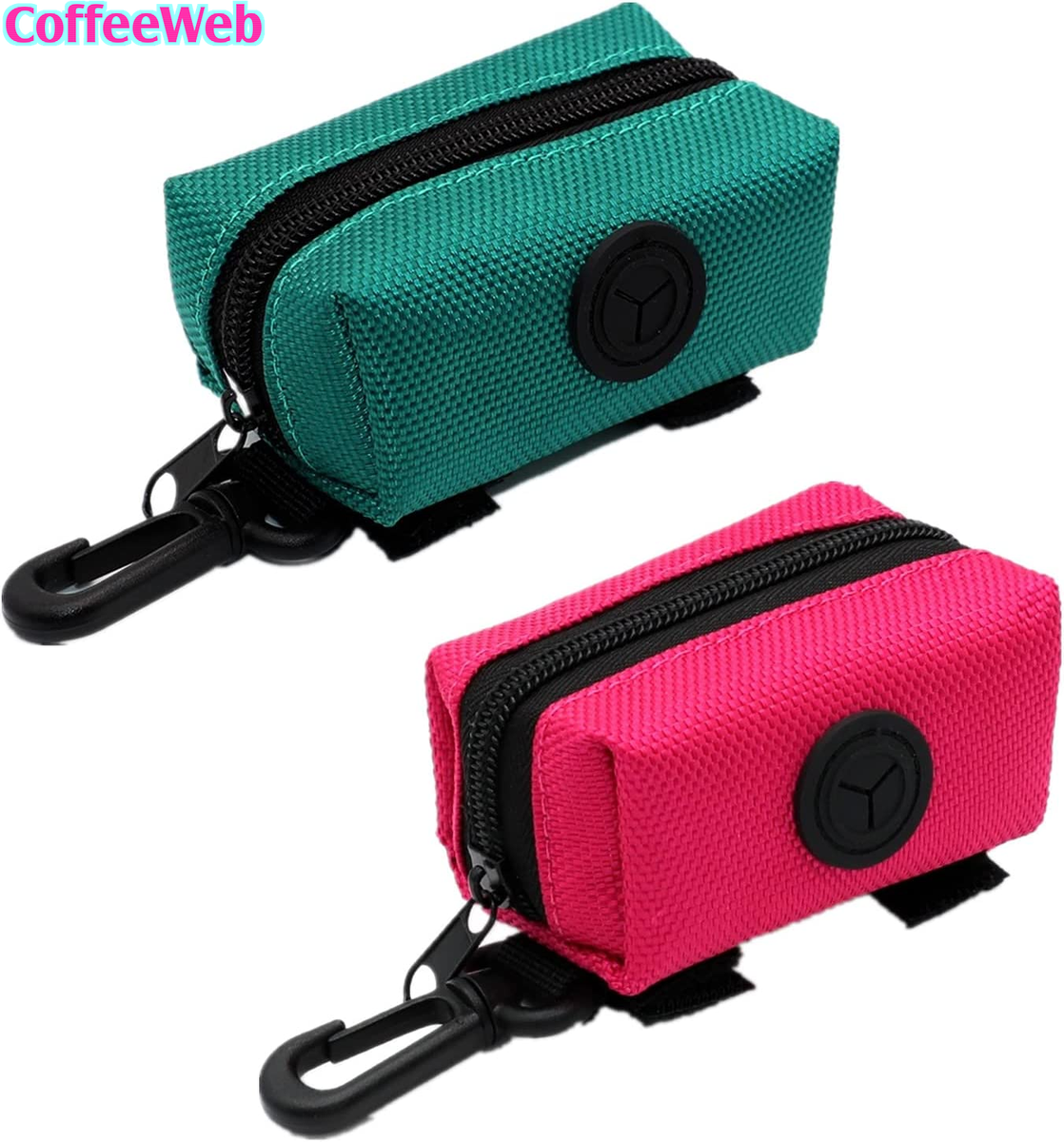 Portasacchetti Per Cane SLSON - 2 Pezzi, Con Cerniera, Per Guinzaglio - Foto 2