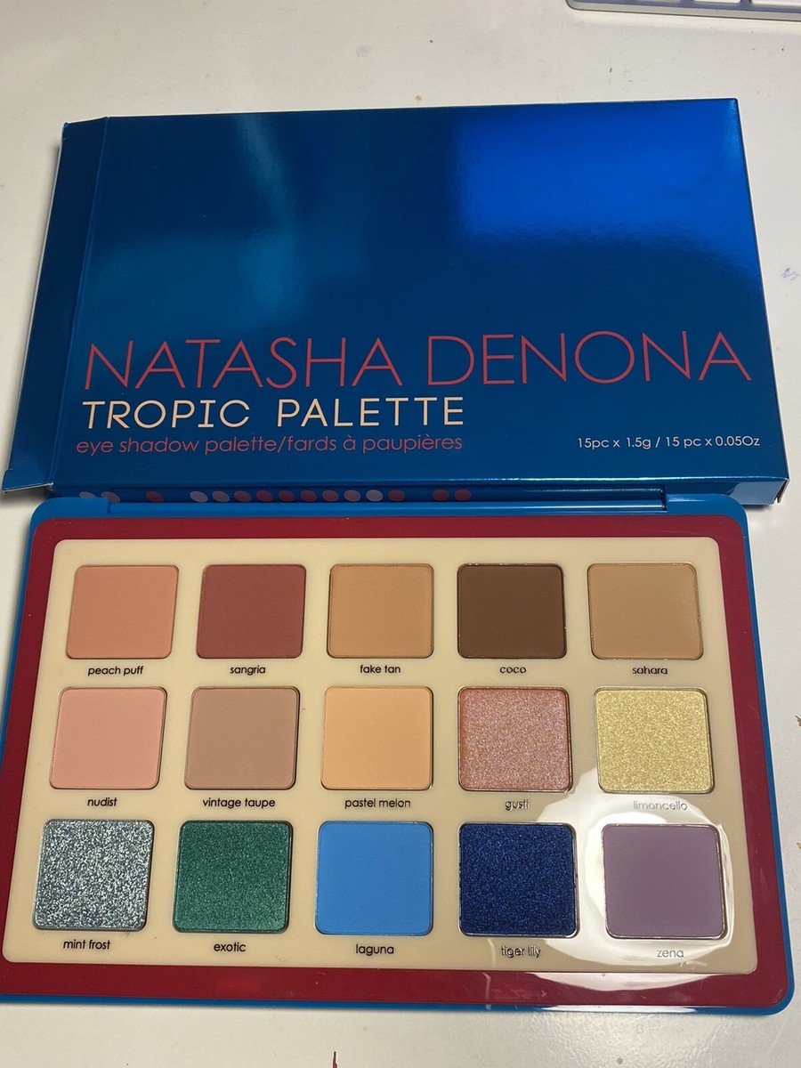 「新品未使用」　NATASHA DENONA Tropic Palette Natasha Denona Eyeshadow Palette - Tropic 💯 % Authentic | eBay