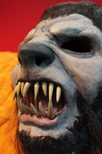 WOLFMAN latex MASK horror COSPLAY Halloween Werewolf Prop TERROR Lycanthropy FX - Picture 11 of 24