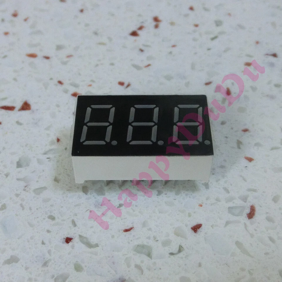 New 0.36" Blue LED 0.36 inch 3 Digit 7 Segment Display Common Anode / Cathode - Image 4 of 4