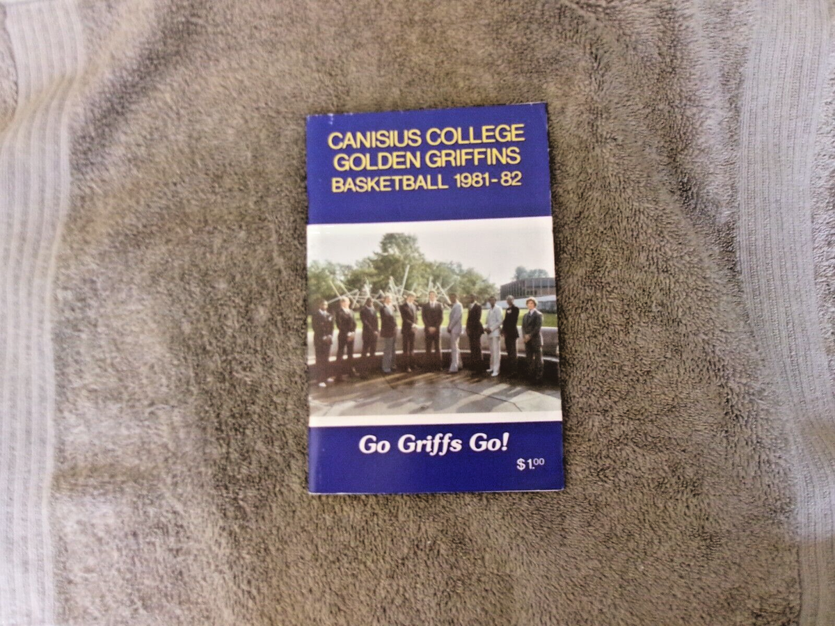 1981-82 CANISIUS BASKETBALL MEDIA GUIDE Yearbook MIKE SMREK 1982 Program  College