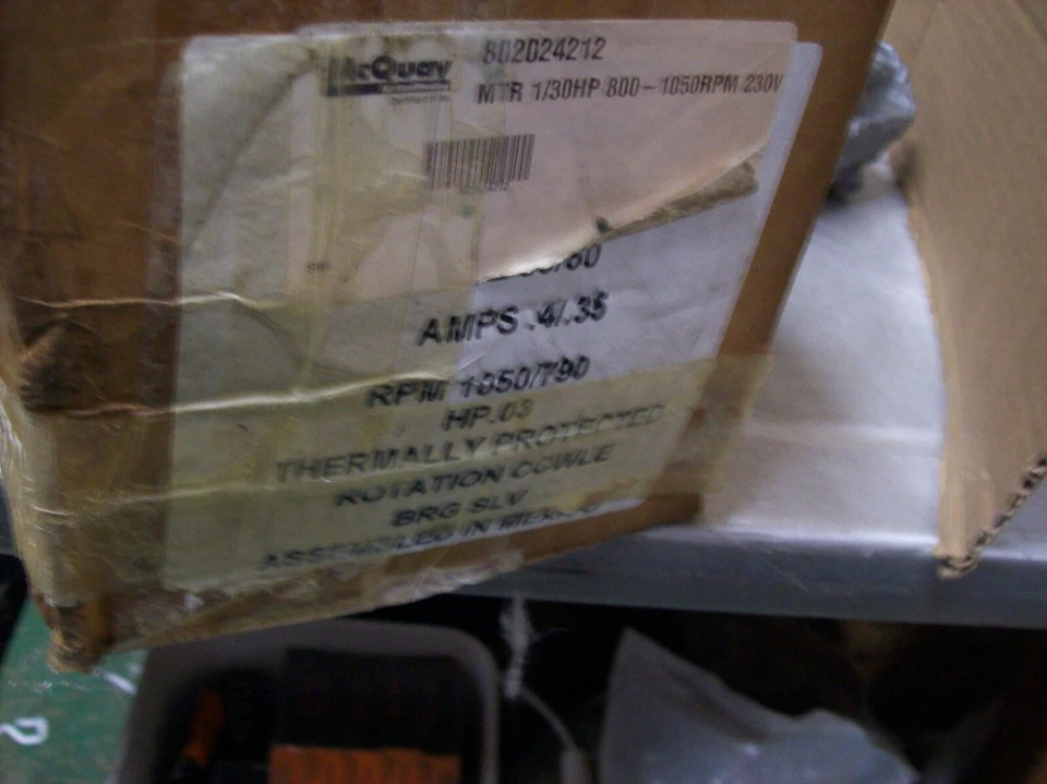 A.O. Smith Genuine Motor DE3D292N / McQuay 802024212 - Image 4 of 4