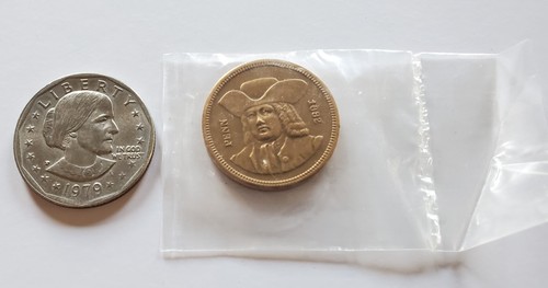 US Mint Pennsylvania Bicentennial Coin Medal & Susan B Anthony Dollar - Picture 4 of 5