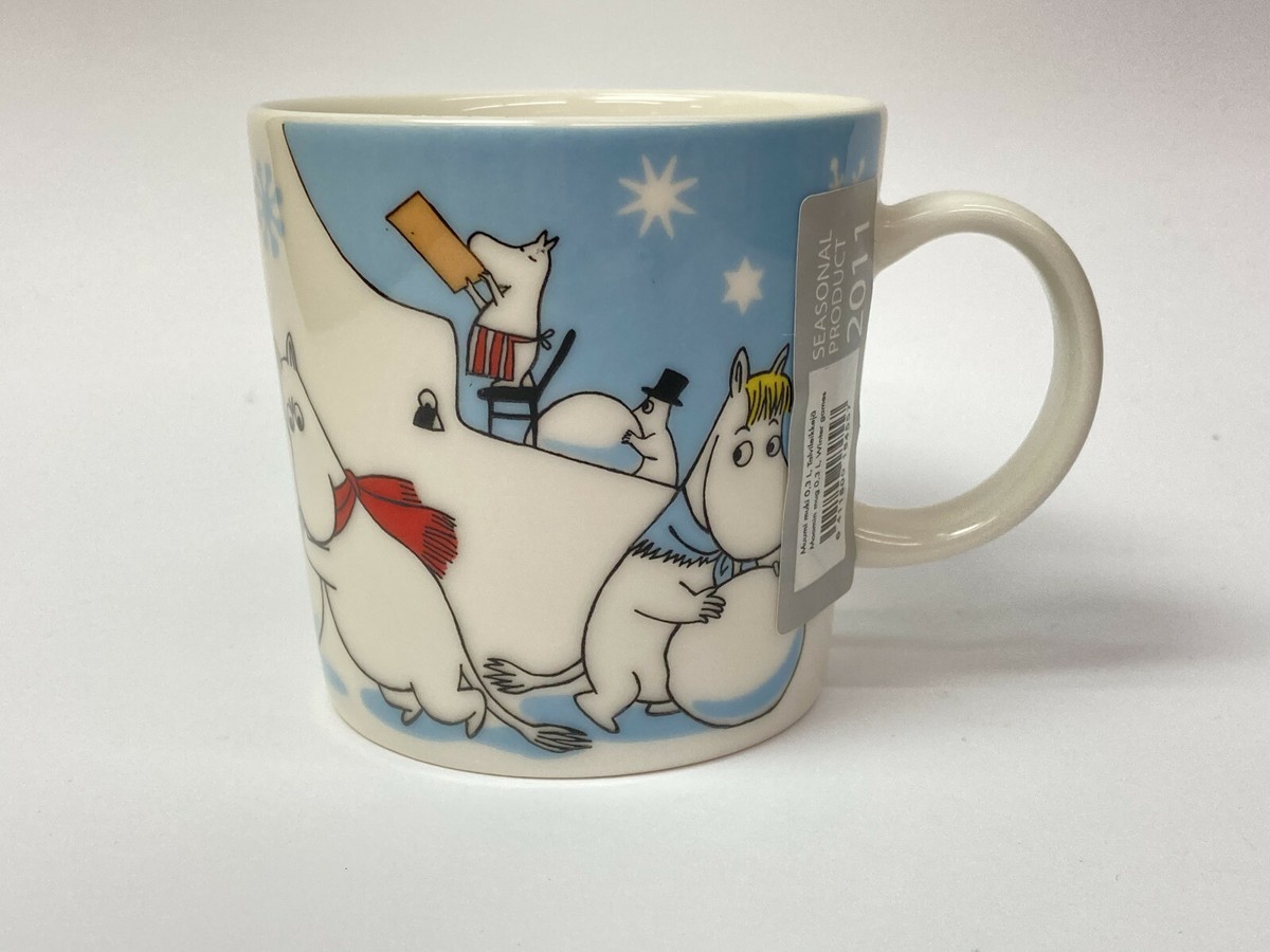 Moomin mug Winter Games Winter 2011, Arabia Finland, Unused with 