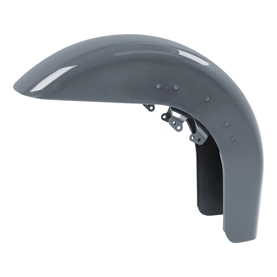Front Fender Fit For Harley Touring CVO Street Road Glide 14-Up 18 Gunship Gray - Изображение 4 из 4