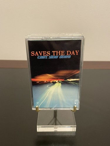 Saves The Day Can’t Slow Down Cassette 2023 Transparent Dark Green New Sealed