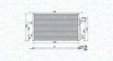 Condensateur Volvo V50