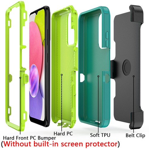 For Samsung Galaxy A03 A13 A53 A03S Case Cover+Belt Clip Fits Otterbox Defender - Picture 40 of 42