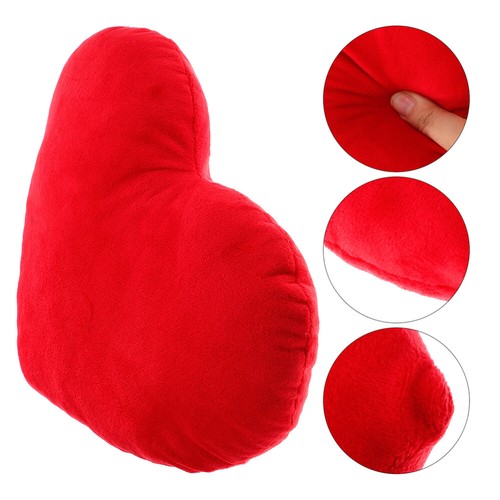 Heart Shaped Pillow Valentine's Day Throw Decorative Bride Lovers