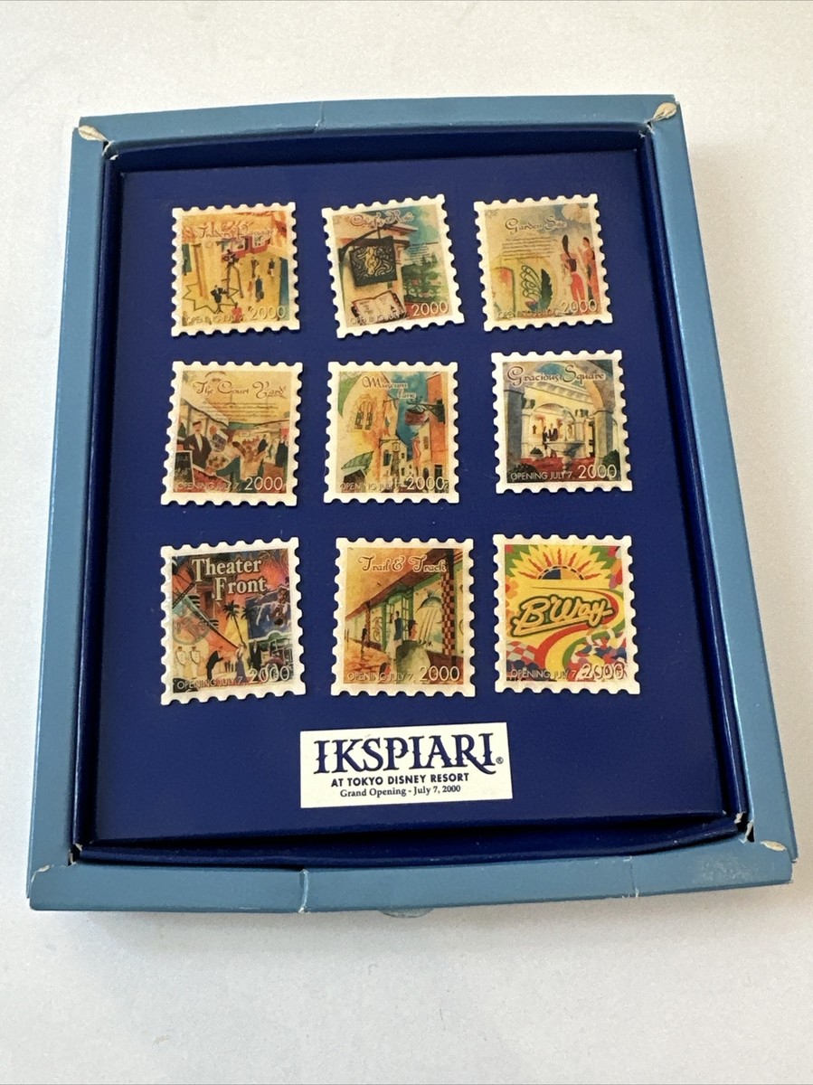 Ikspiari Tokyo Disney Resort Grand Opening Complete Set Of 9