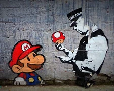 Banksy  Fine Art Print, Reproduction 8X10 inch