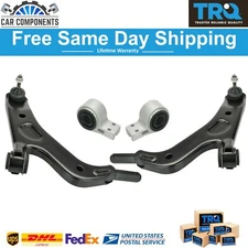 TRQ Front Lower Control Arm w/ Ball Joint & Bracket LH & RH Kit For 2008-09 Ford