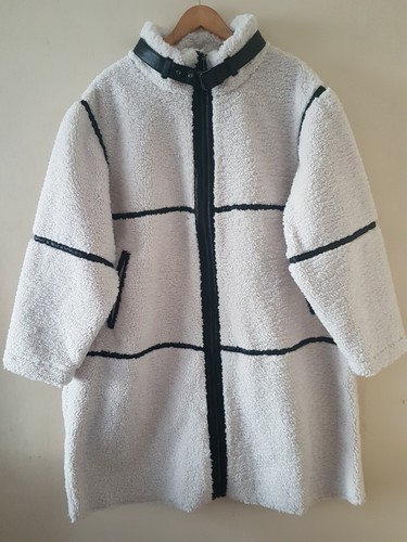 Next Womens Ivory Cream Ecru Teddy Faux 