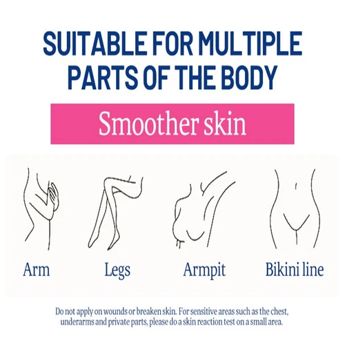 20Pcs/Set Hair Removal Wax Paper Body Facial Whitening Shaving Sticker Women - Picture 6 of 15