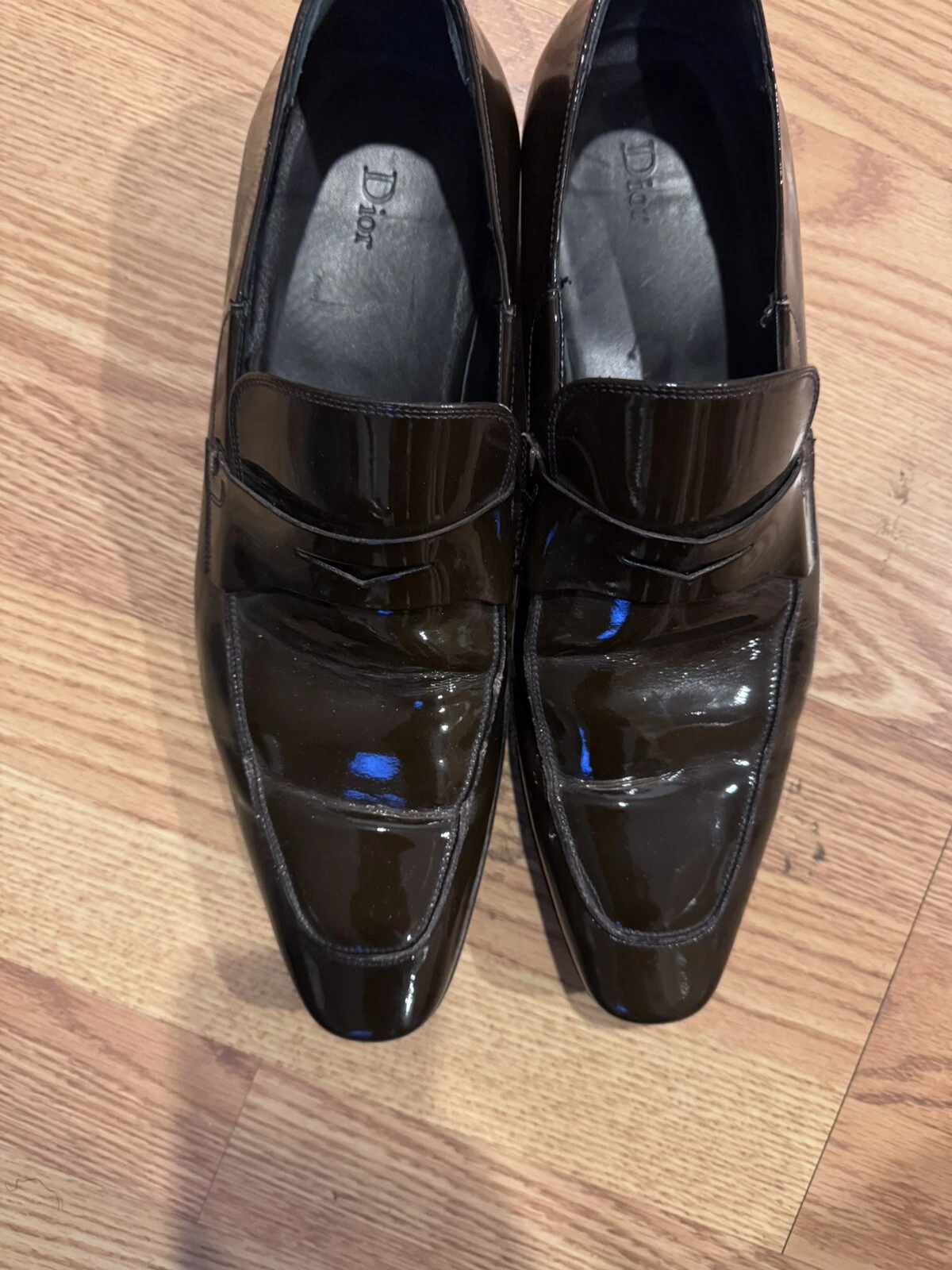 Mocassin homme Dior argent