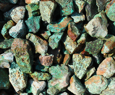 #ad African Turquoise Rough Rocks for Tumbling Bulk Wholesale options $12.40