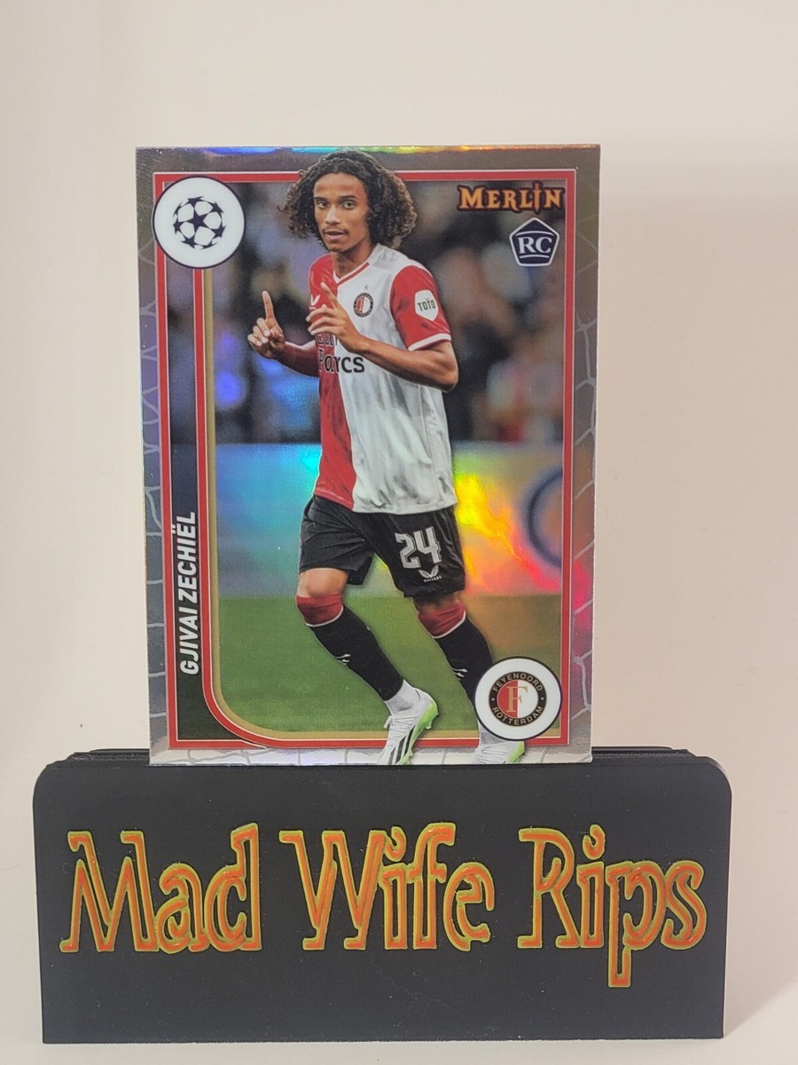 toppsサッカーカード Gjivai Zechiel 2023-24 Topps UEFA Merlin Base Rookie