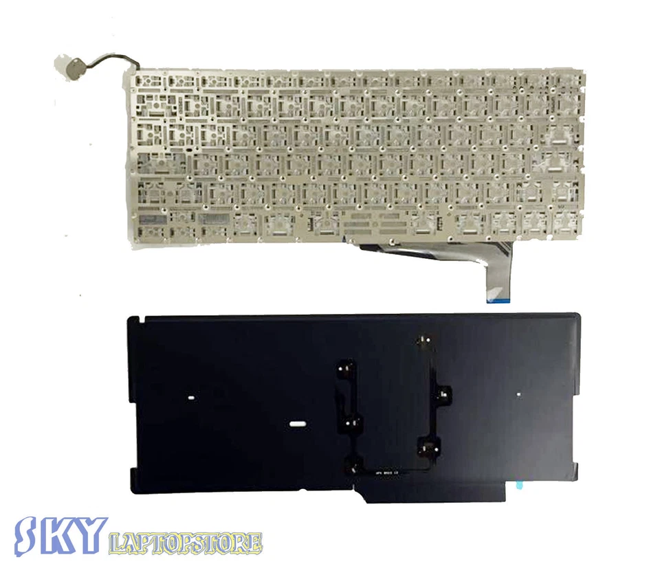 Новый оригинальный APPLE Macbook Pro цельный 15» A1286 клавиатуры подсветки 2008 + винты - Изображение 3 из 3