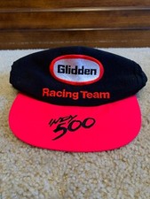 Vintage Glidden Racing Team Snapback Hat Indy 500 Made In The USA