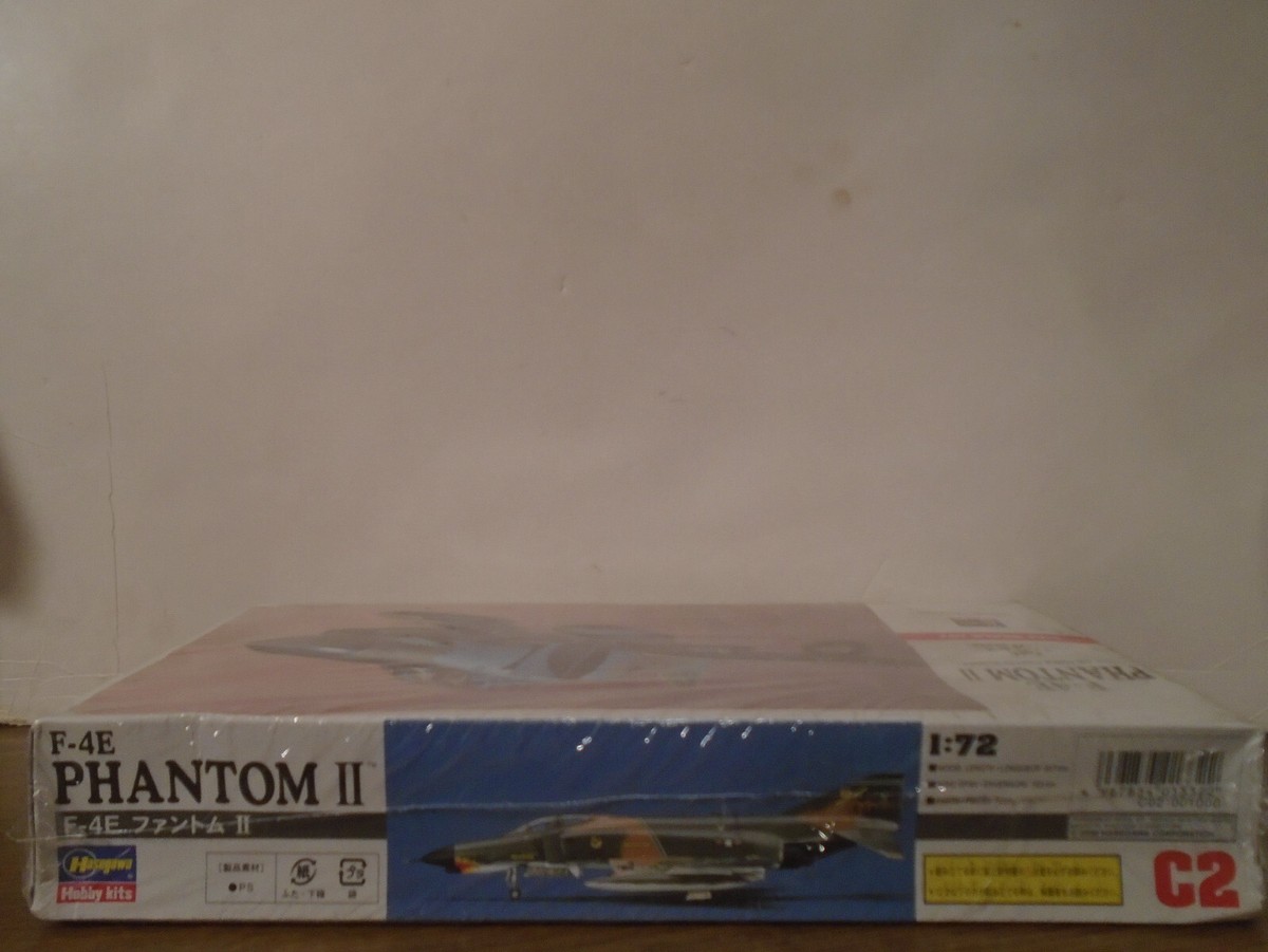HASEGAWA #00332 1/72 SCALE F-4E PHANTOM II NEW IN ORIGINAL BOX | eBay