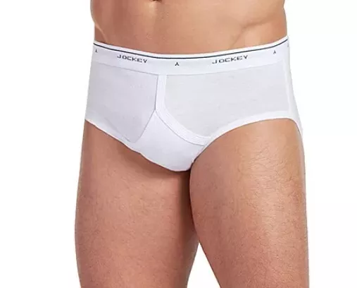 JOCKEY 3 MEN S LOW RISE BRIEFS 9951 WHITE UNDERWEAR 100 COTTON