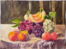 Still Life Fruit At Ceyzanne Studio
