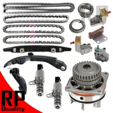 Timing Chain Kit VVT Valve Water Pump For Nissan Infiniti QX60 Pathfinder V6 3.5
