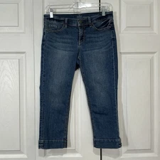 🌷 SoHo New York & Company Skinny Crop Blue Denim Jeans - 4/27