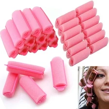 48 Foam Hair Rollers Small Soft Cushion Curlers Waves Curls Styling Salon 2.16"